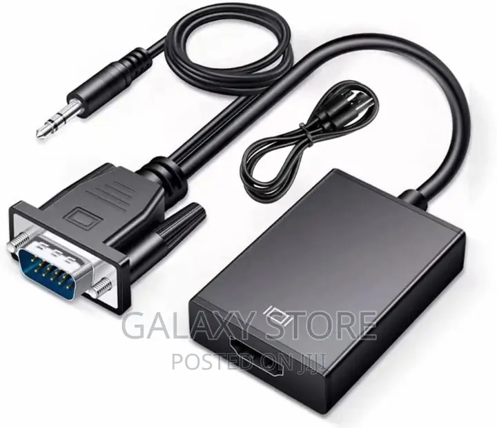 VGA Male to HDMI Female Converter Cable VGA in HDMI Out