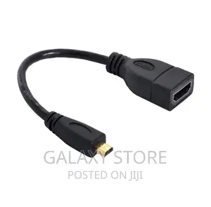 Micro Hdmi Male to Hdmi Female Cable Adapter