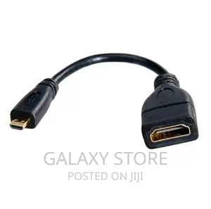 Micro Hdmi Male to Hdmi Female Cable Adapter
