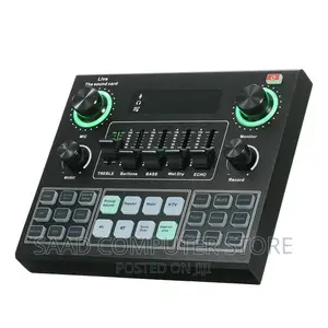 V9 Live Sound Card BT Accompaniment Audio Mixer