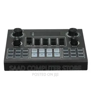 V9 Live Sound Card BT Accompaniment Audio Mixer