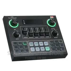 V9 Live Sound Card BT Accompaniment Audio Mixer