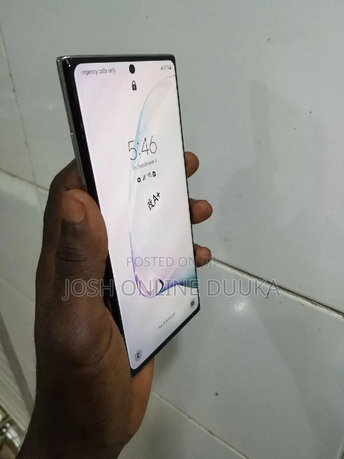 New Samsung Galaxy Note 10 Plus 5G 256 GB Black