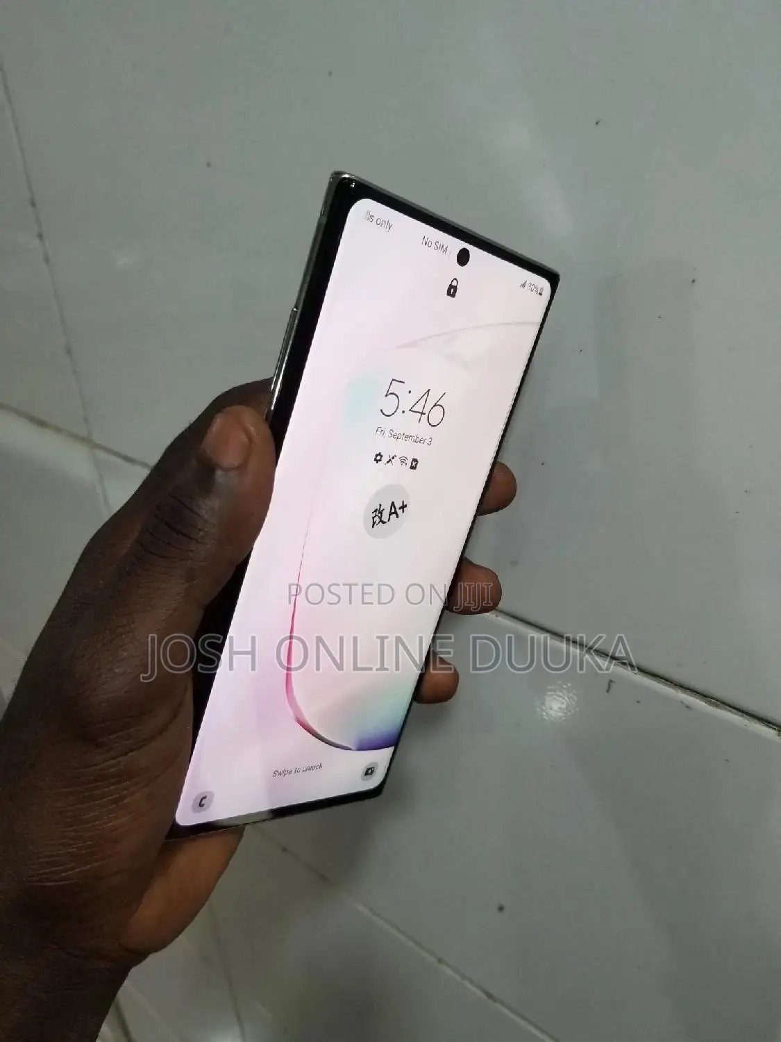 New Samsung Galaxy Note 10 Plus 5G 256 GB Black