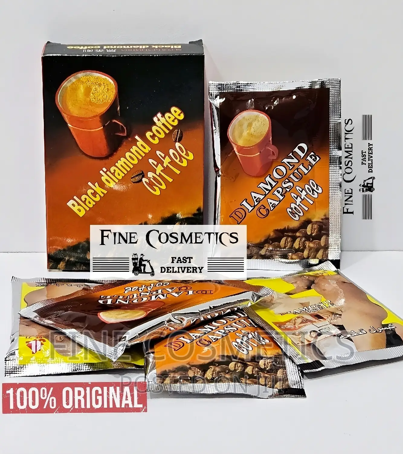 MEN'S SEX BOOSTER Black Diamond Coffee Penis Enlargement Tea