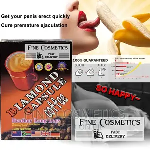MEN'S SEX BOOSTER Black Diamond Coffee Penis Enlargement Tea