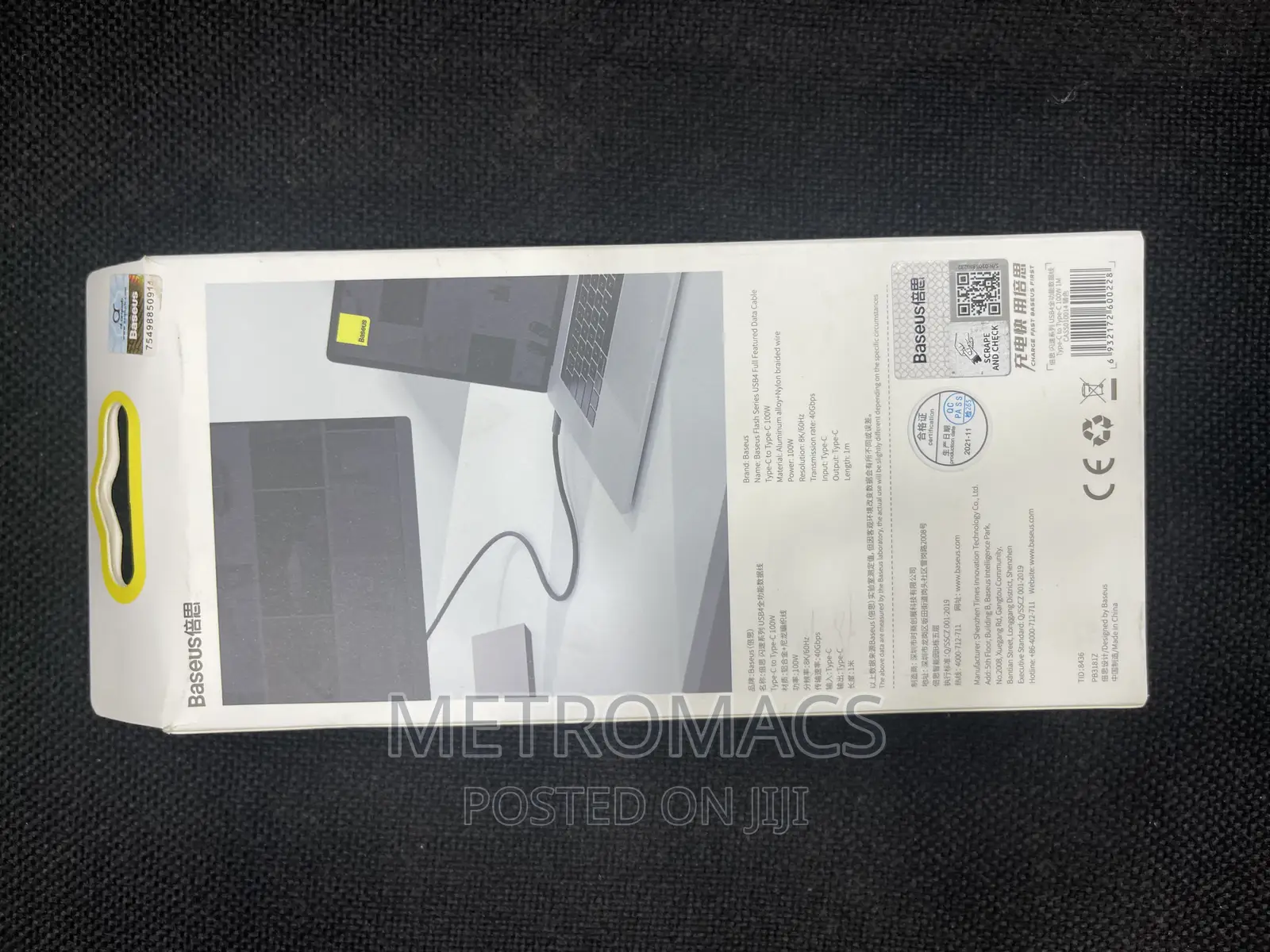 Baseus USB4-C to C Flash Series Data Cable