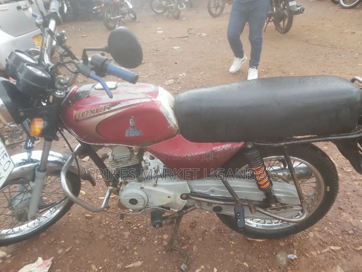 Bajaj Boxer 2017 Red