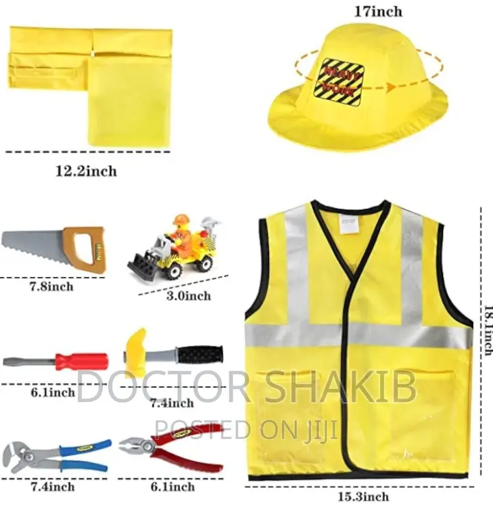 Heavy Duty Kids Engineering Costume