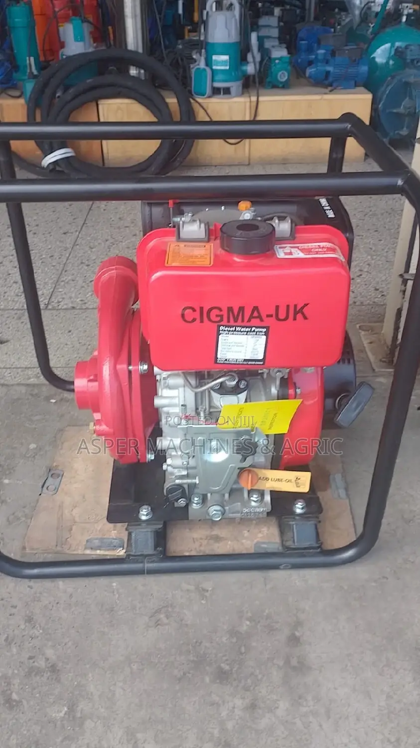 Cigma UK Diesel Water Pump