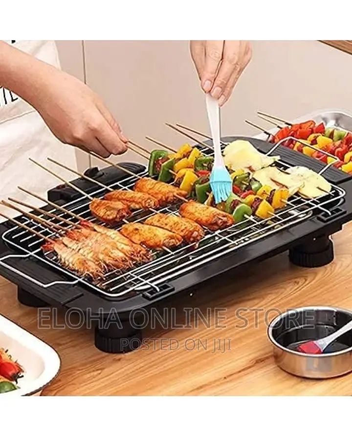 Smokeless Non -Stick Electric Barbecue Grill Machine