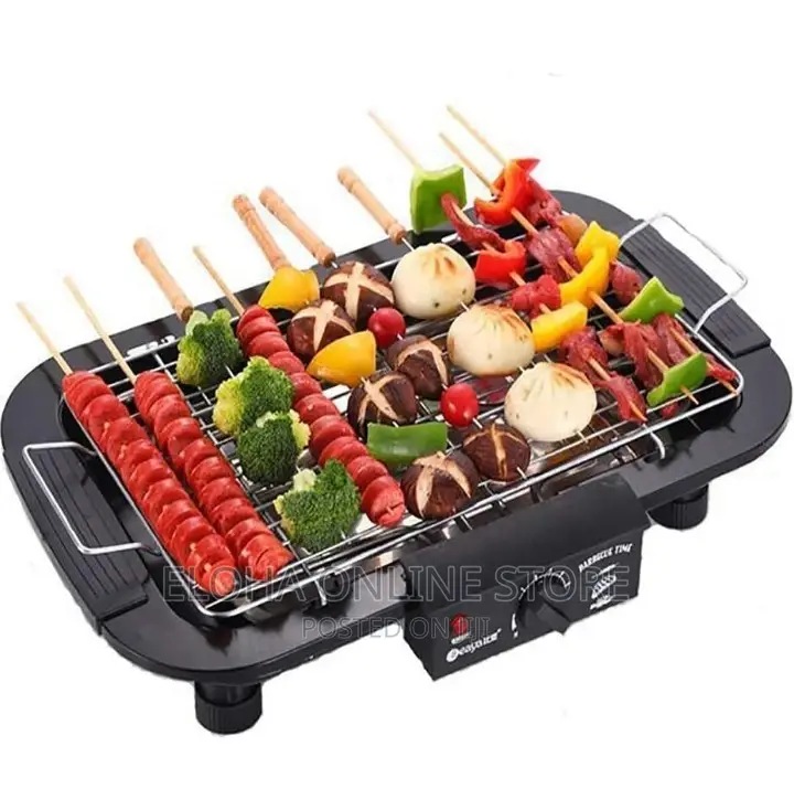 Smokeless Non -Stick Electric Barbecue Grill Machine