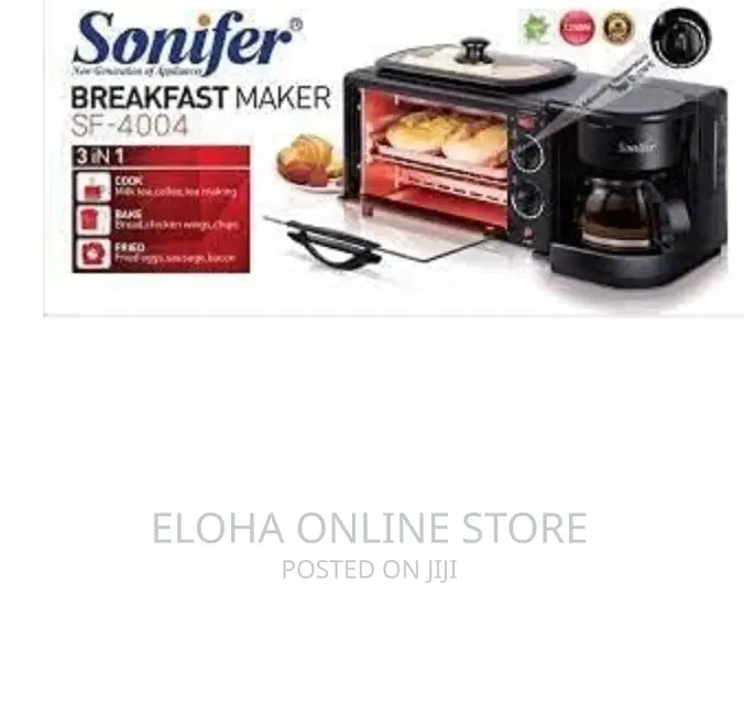 3in 1 New Sonifer Break Fast Maker