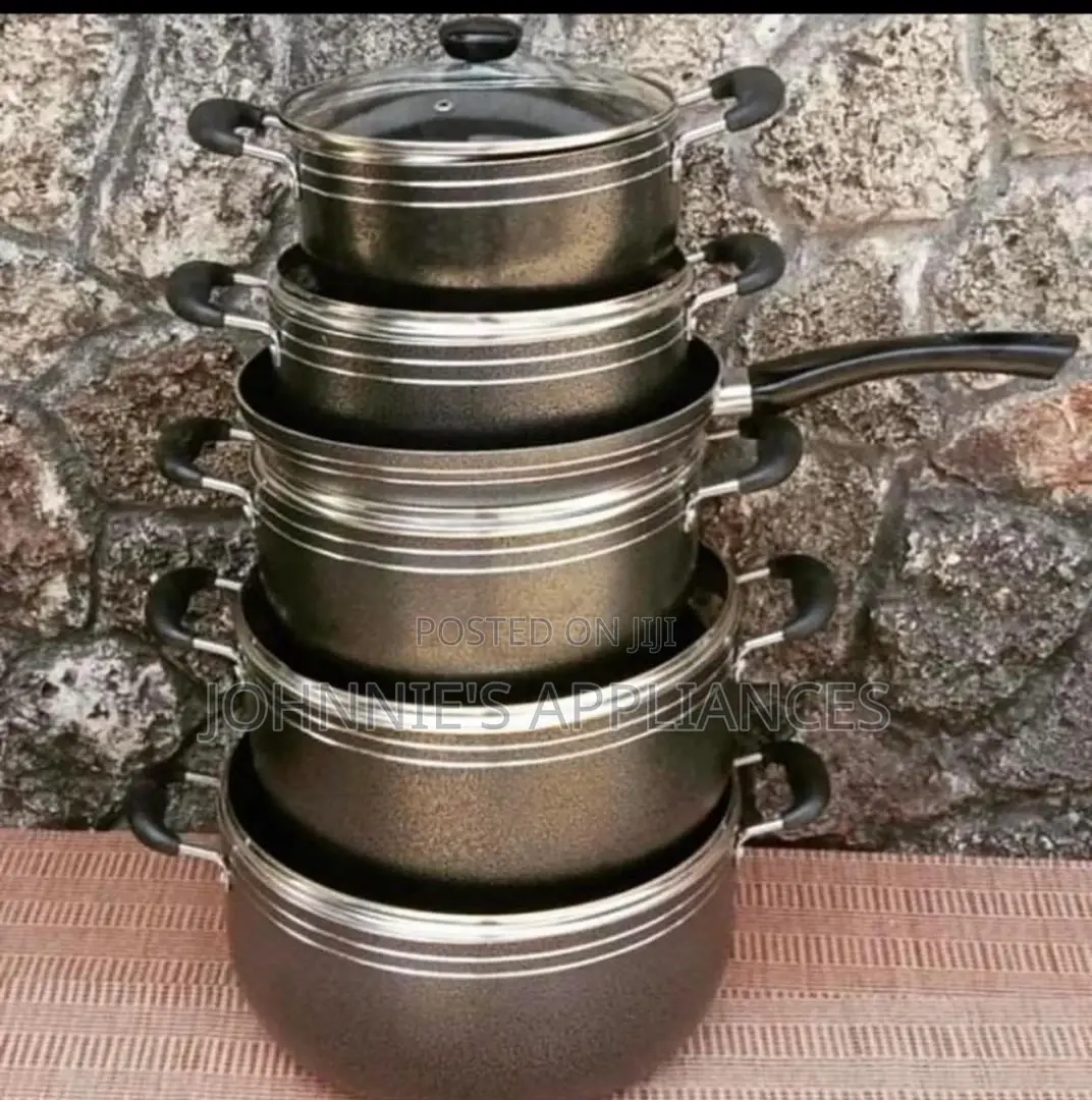 Tornado Nonstick Cookware With Frying Pan 6pics Aset