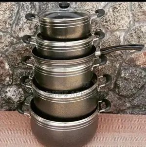 Tornado Nonstick Cookware With Frying Pan 6pics Aset
