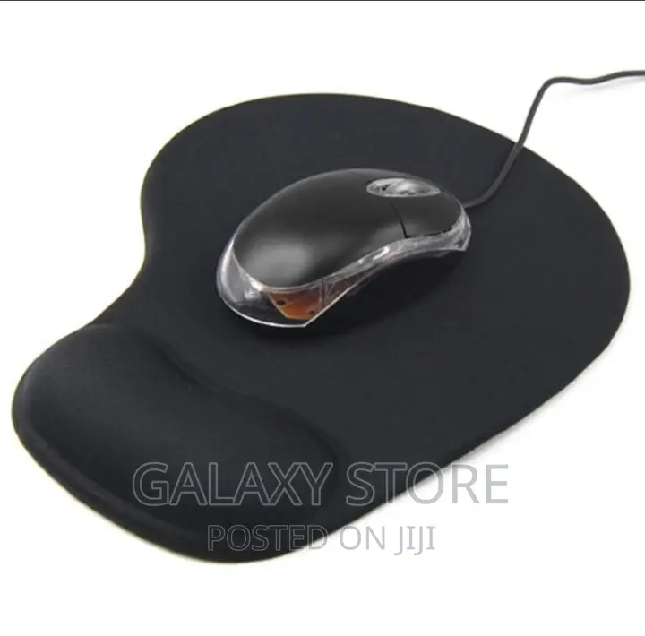 Comfort Mouse Pad Mat With Gel Foam Rest Wrist Support
