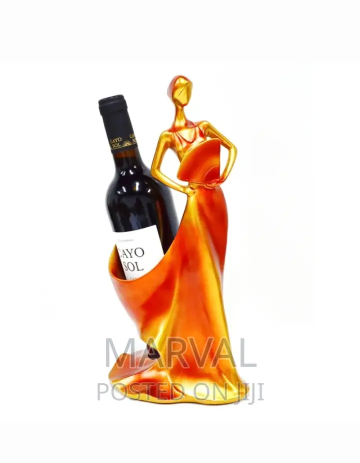 Bar Wine Bottle Rack Holder Single for Kitchen Decorative