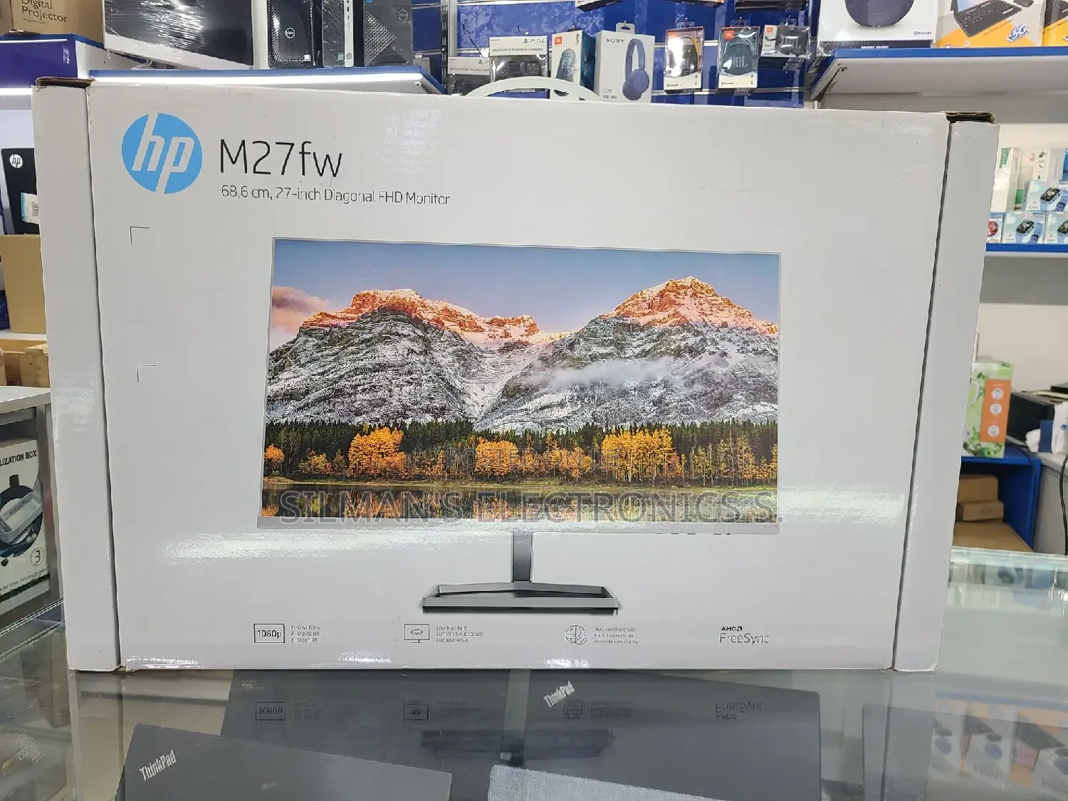 HP 27" M27fw Monitor