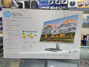 The All New HP 27" M27fw Monitor