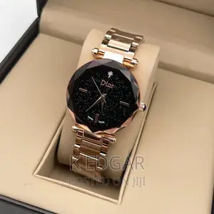 Rose Gold Dior Watch