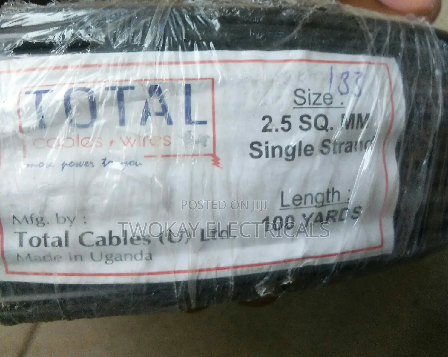 2.5mm Single Cables /Crane/