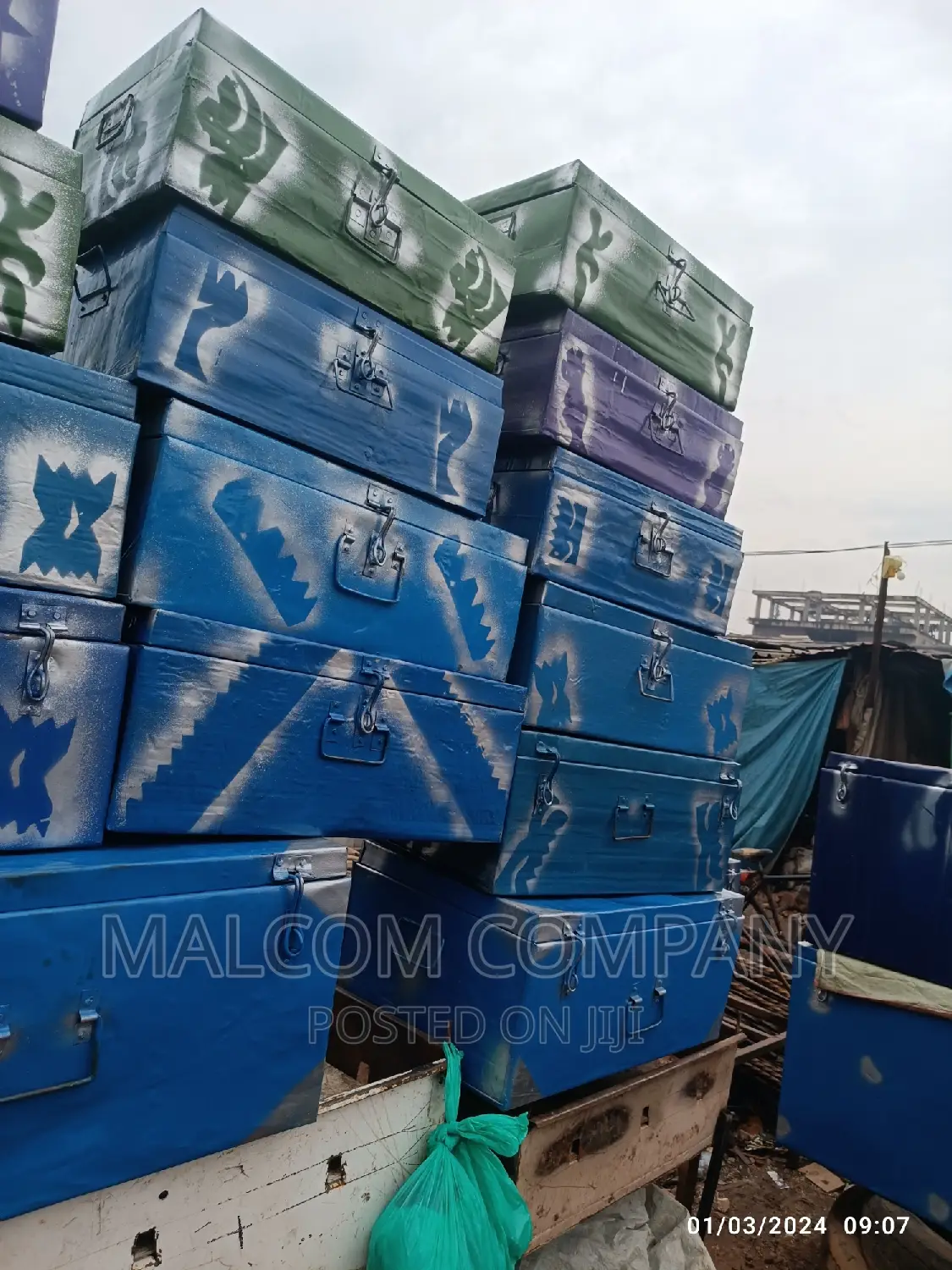 School/Student's Metallic Suitcases/Free Padlocks Delivery