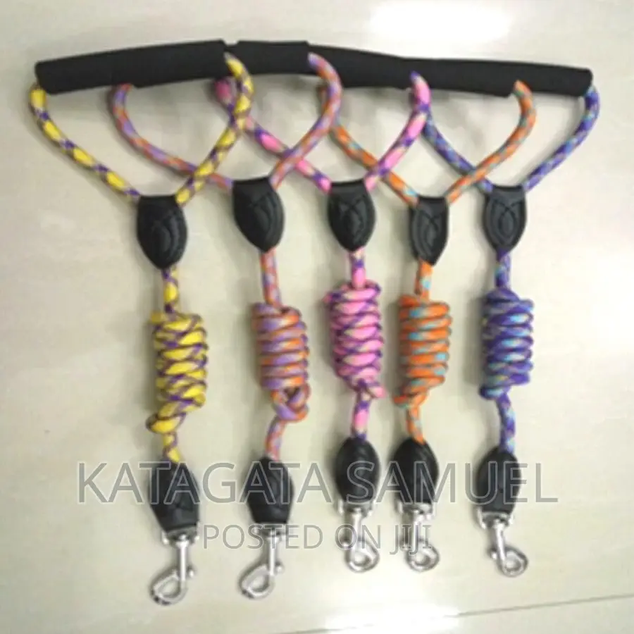 Pet Dog Sewing Leather Rope 120CM