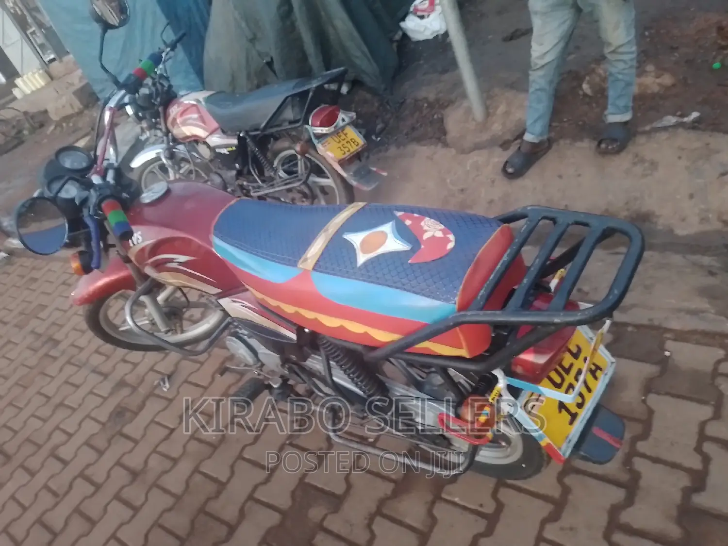 TVS XL 100 2019 Red