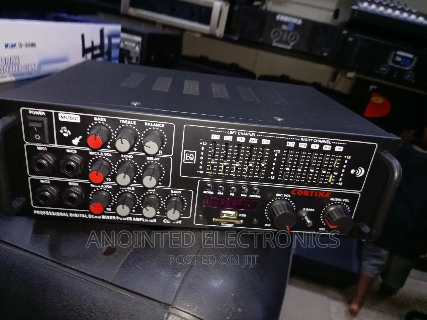Cortina Amplifier With a 3 Channel