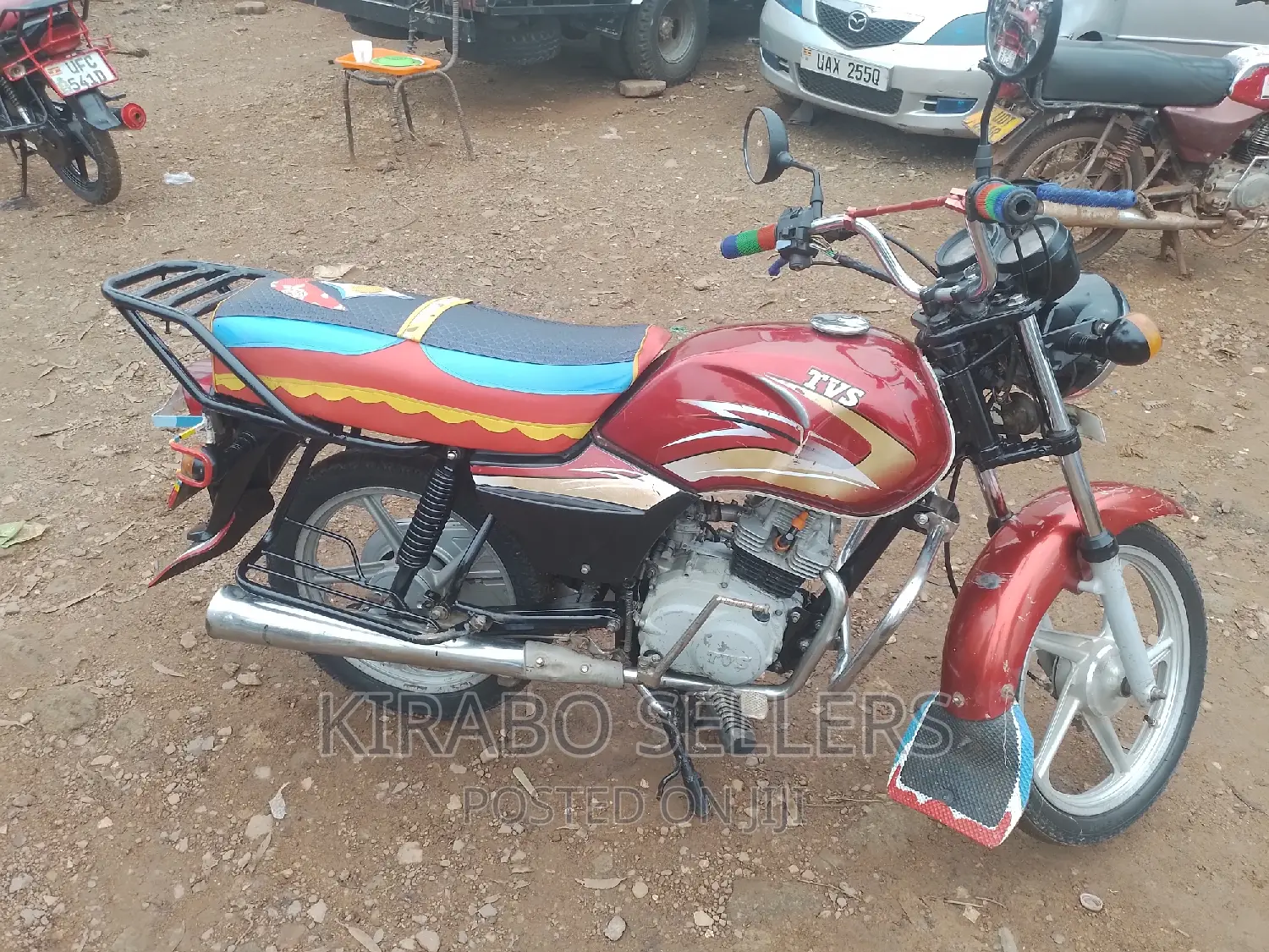 TVS XL 100 2017 Red