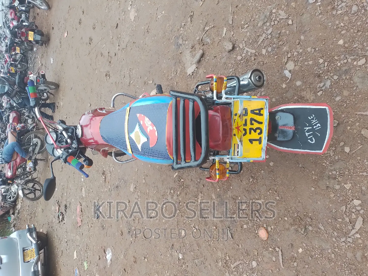 TVS XL 100 2017 Red
