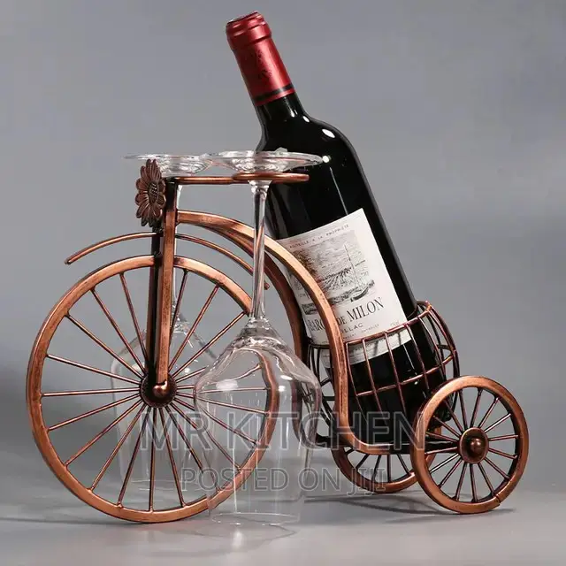 Bicycle Wine Bottle Holder