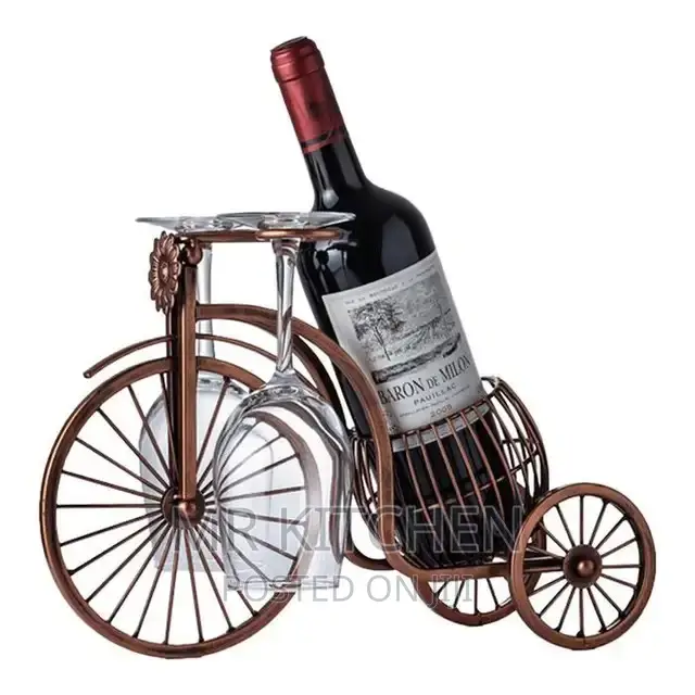 Bicycle Wine Bottle Holder