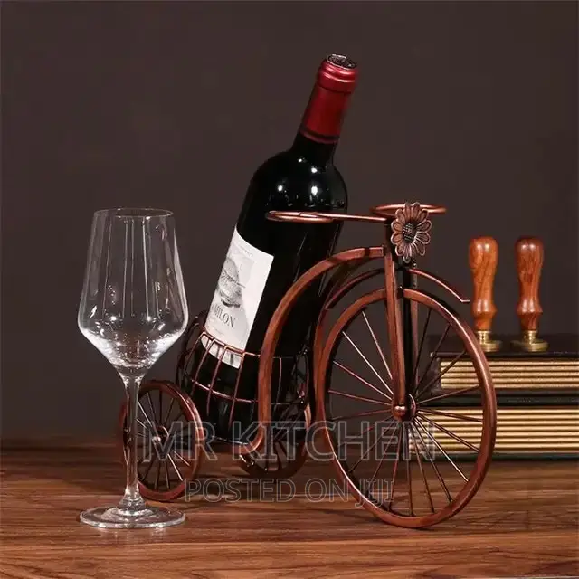 Bicycle Wine Bottle Holder