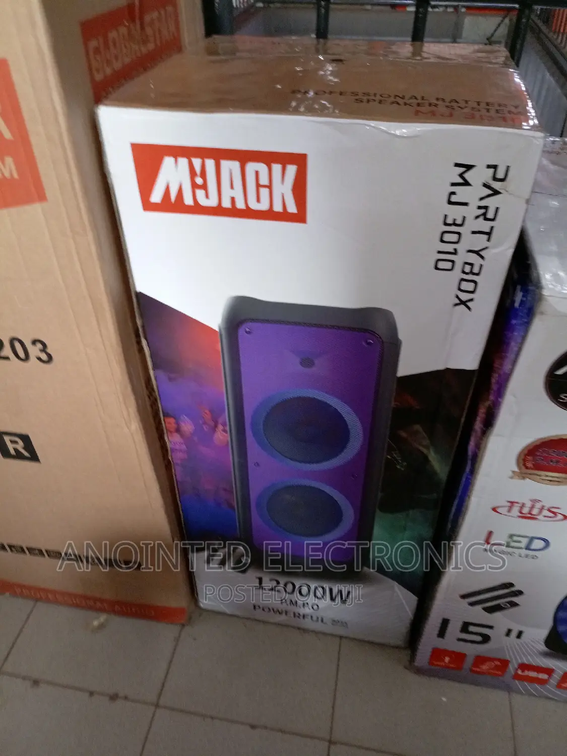 Mjack Speaker 12000w