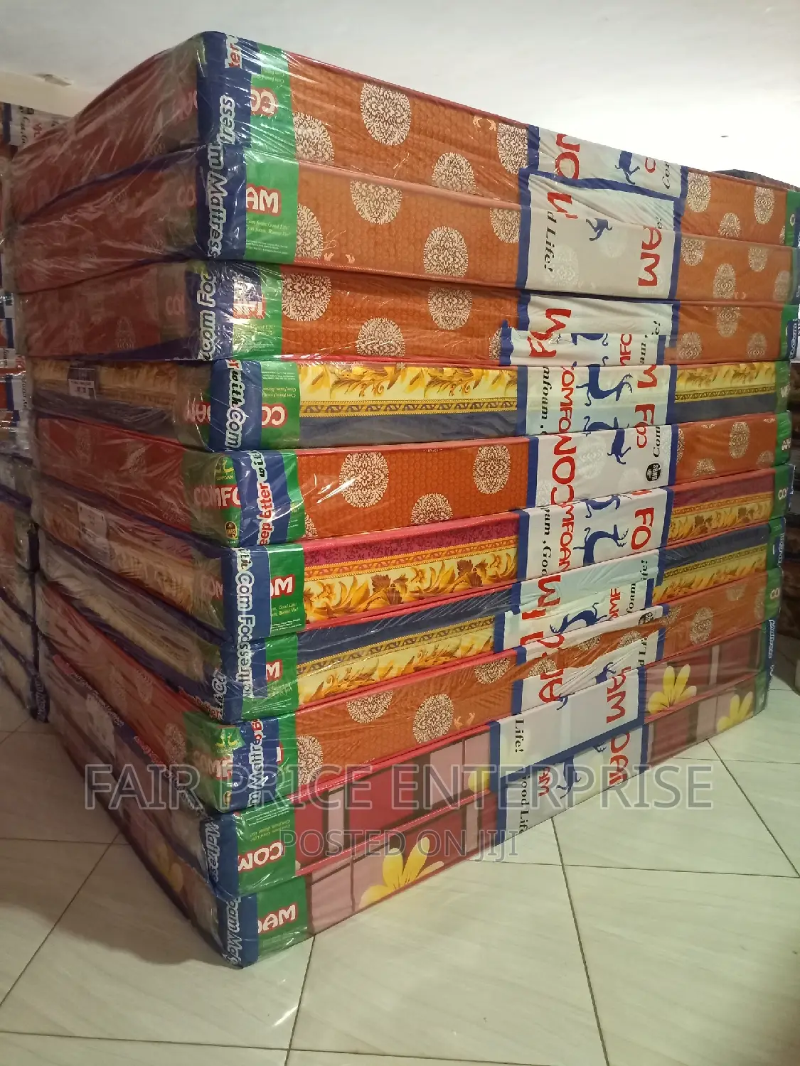 Quality Mattresses Comfoam 5*6 By6 Inches Sealed Cover