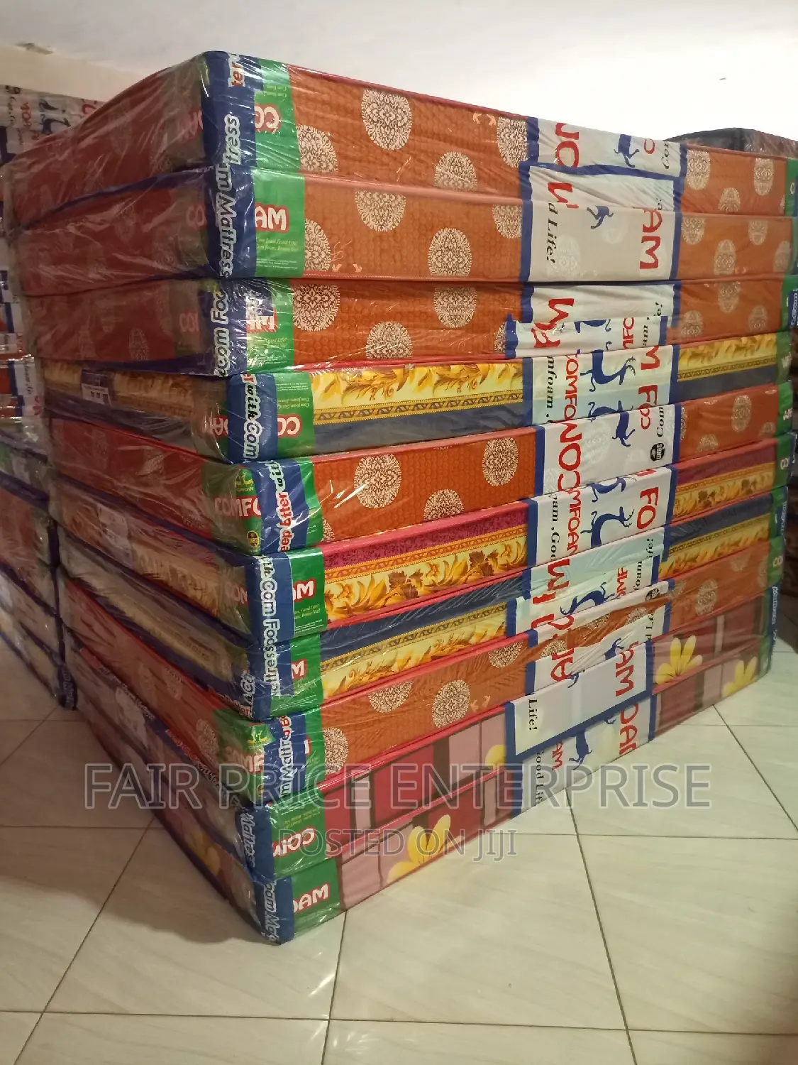 Quality Mattresses Comfoam 5*6 By6 Inches Sealed Cover