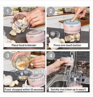 Cordless Mini Electric Food Chopper