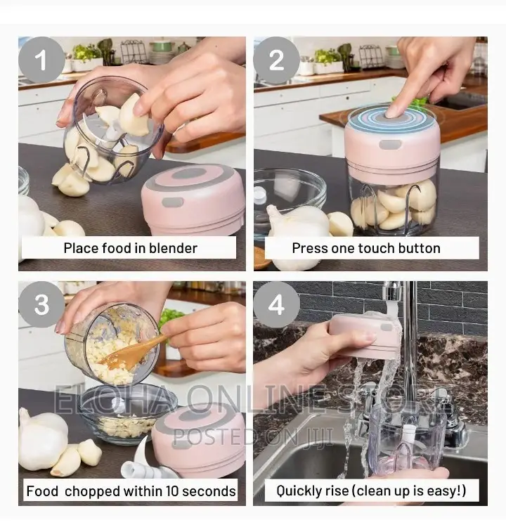 Cordless Mini Electric Food Chopper