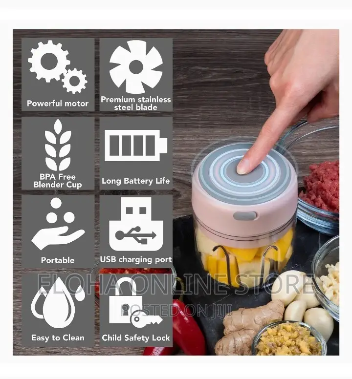 Cordless Mini Electric Food Chopper