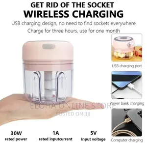 Cordless Mini Electric Food Chopper