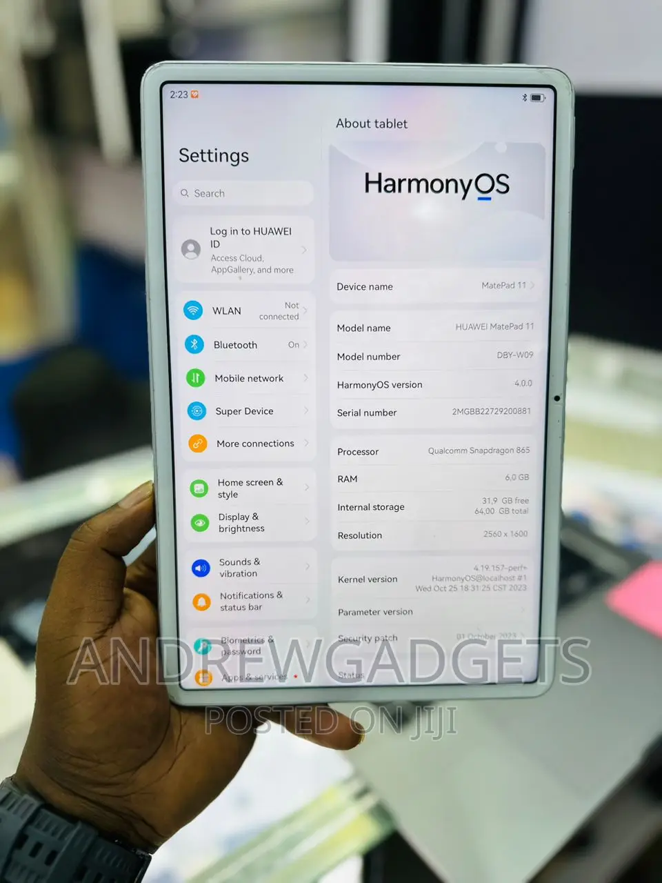 Huawei MatePad Pro 11 (2022) 64 GB Silver