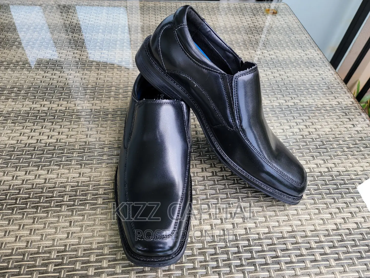 Black Dress Up Docker Shoes
