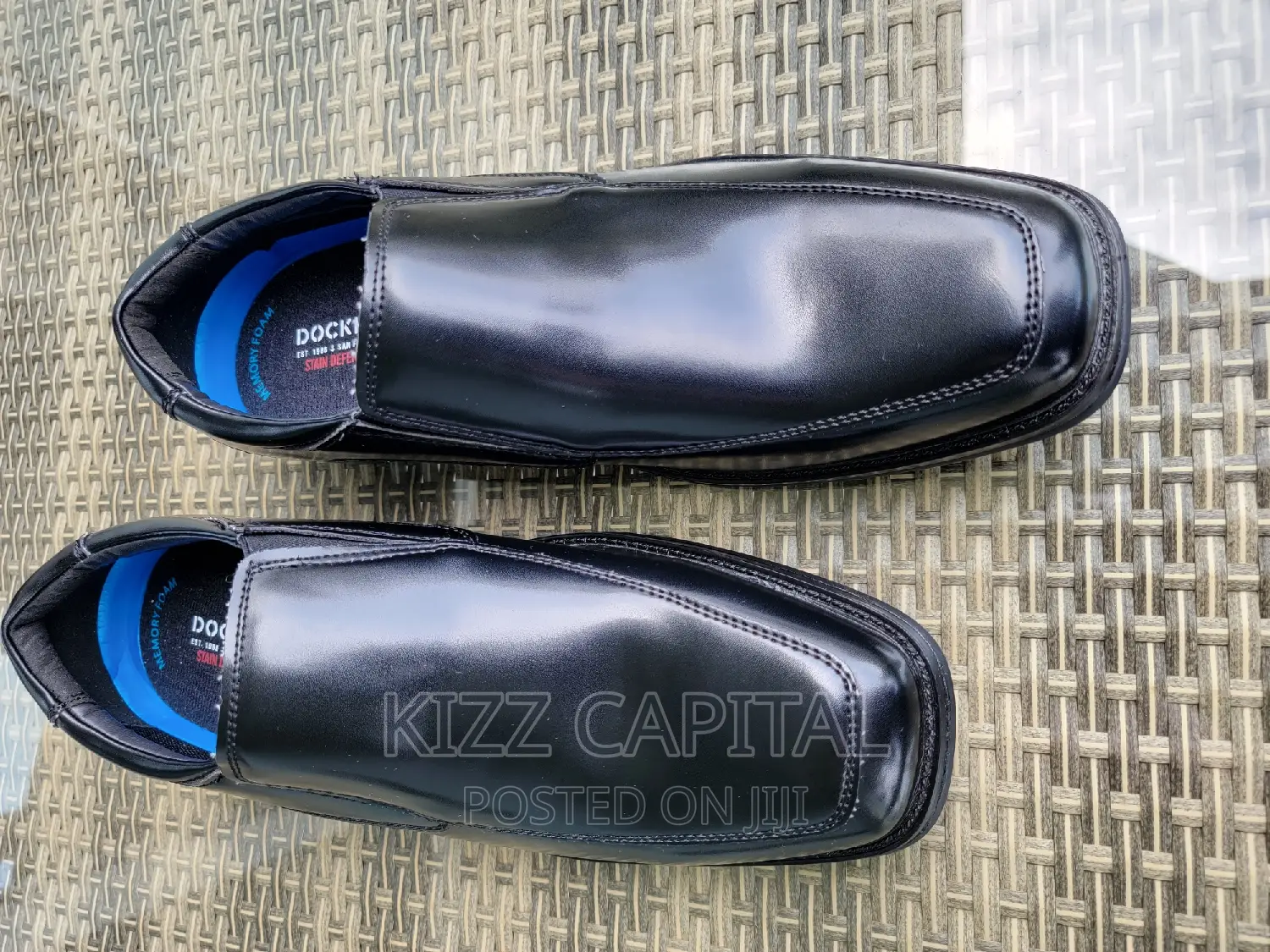 Black Dress Up Docker Shoes