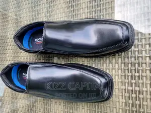 Black Dress Up Docker Shoes