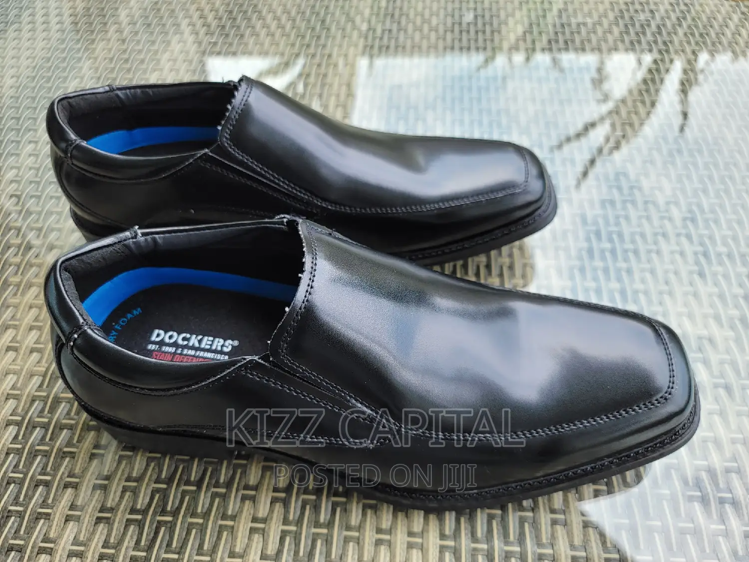 Black Dress Up Docker Shoes