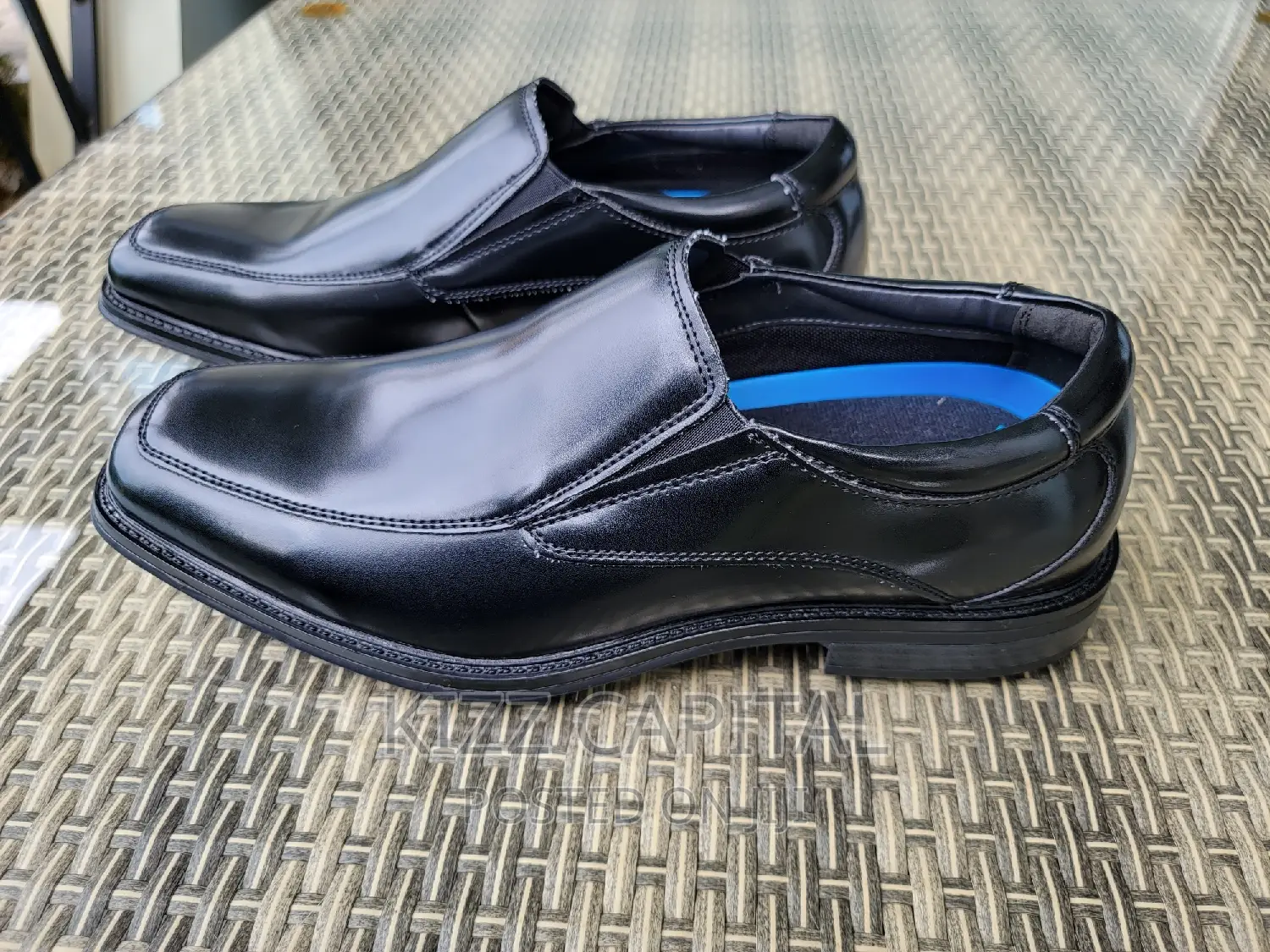 Black Dress Up Docker Shoes