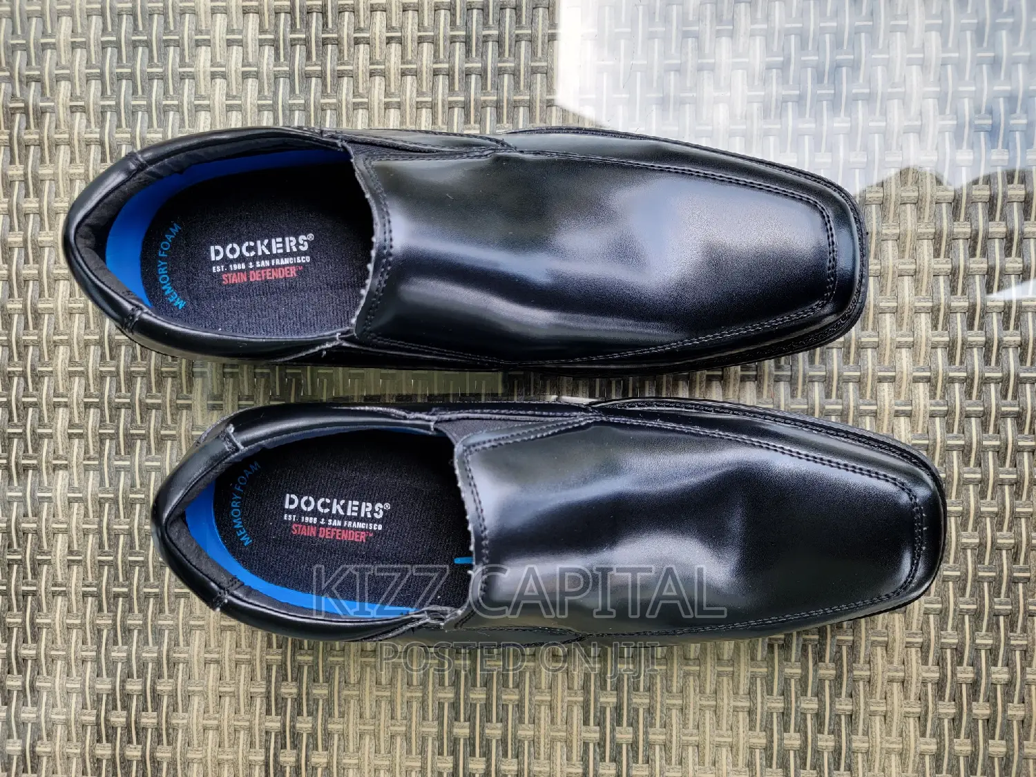 Black Dress Up Docker Shoes