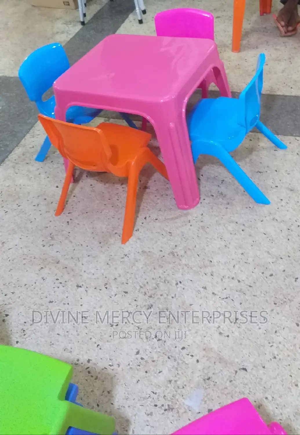Set of Ababy Table and Baby Chair