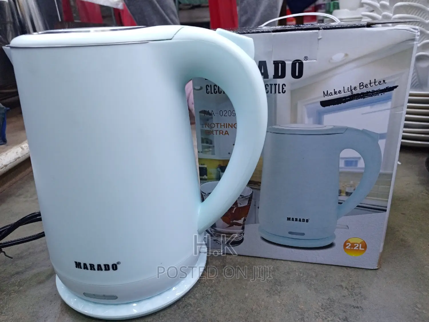 Milk Boiling Electric Kettle 2.2L( Marado)